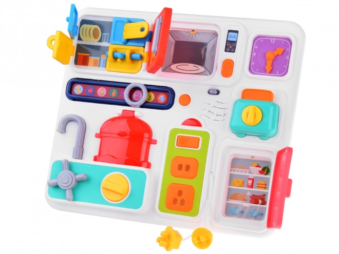 Jouet de cuisine interactif Montessori