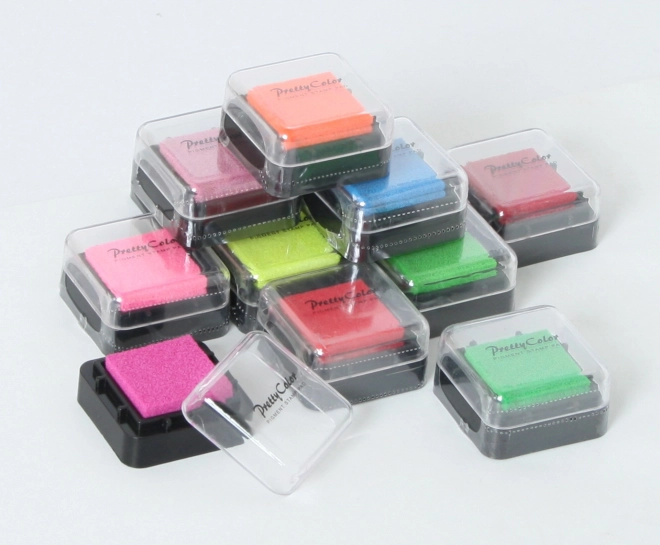 Tampons colorés pour tampons