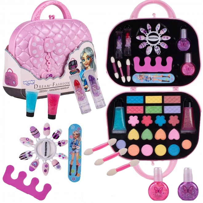 Woopie Art&Fun ensemble cosmétique pour enfants dans une trousse cosmétique