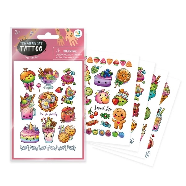 Tatouages Bonbons pour enfants