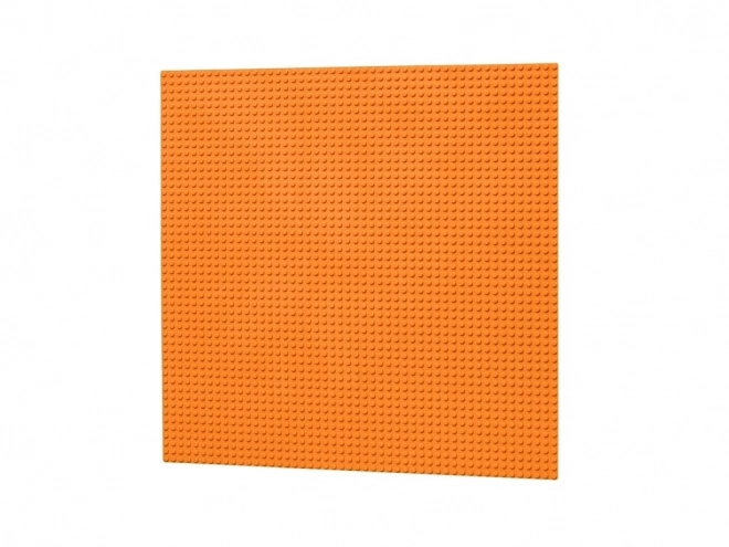 L-W Toys Grande plaque de construction 50x50 points orange