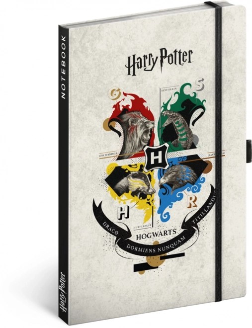 Bloc-notes NOTIQUE Harry Potter, ligné, 13 x 21 cm
