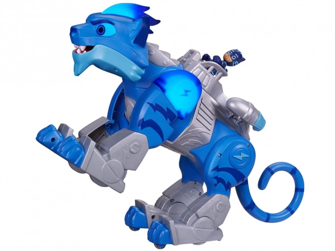 PJMasks Chat Courageux Rugissant avec figurine