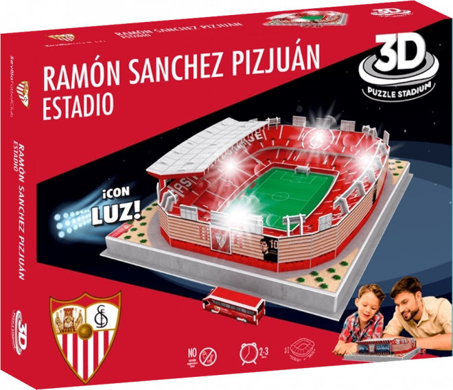 Puzzle 3D lumineux stade Ramón Sánchez-Pizjuán - FC Séville