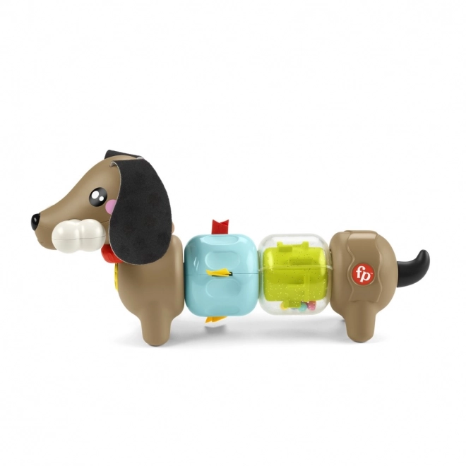 Fisher Price Teckel à cliquetis et cliquetis HTW91