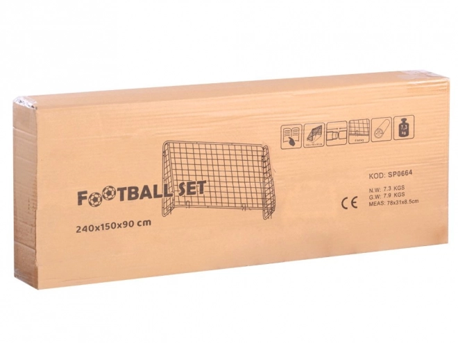 But de football pour enfants 240x150x90cm