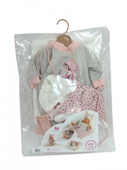 Llorens M844-60 vêtements pour poupée bébé NEW BORN taille 43-44 cm