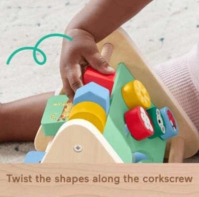 Triangle actif en bois Fisher-Price