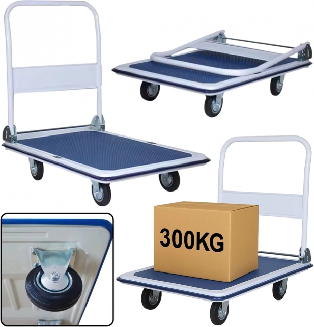 Chariot à plateforme pliable 300 kg