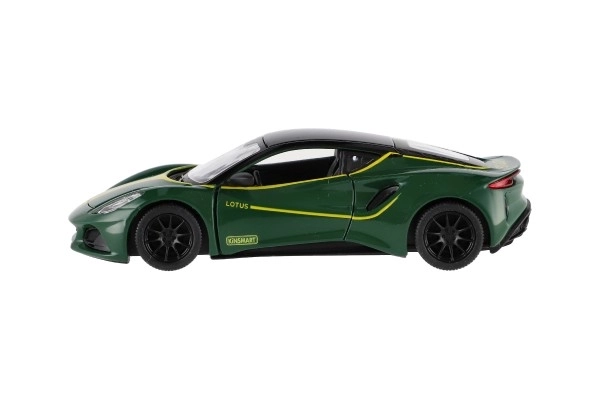 Auto Kinsmart Lotus Emira 1:38 métal/plastique 12,5cm 3 couleurs à rétrofriction 12pcs en boîte