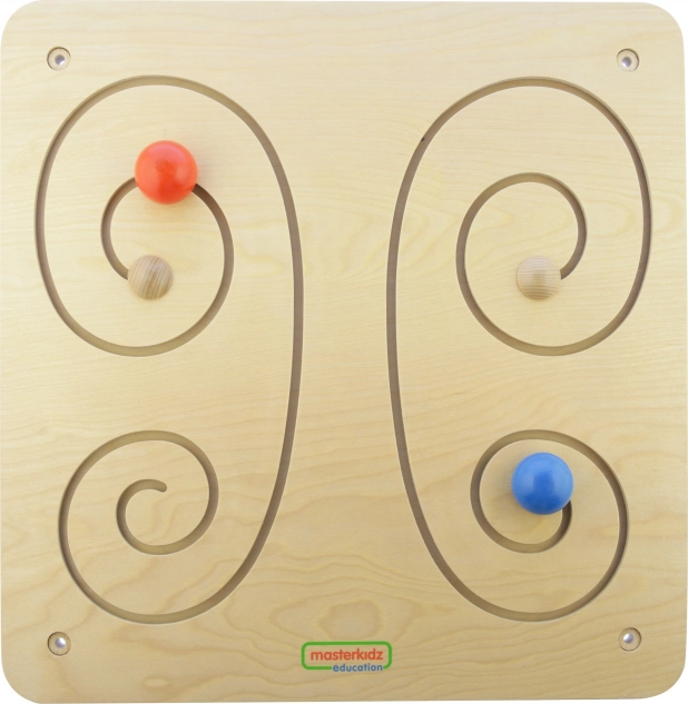 Tableau éducatif en bois Papillon de Masterkidz