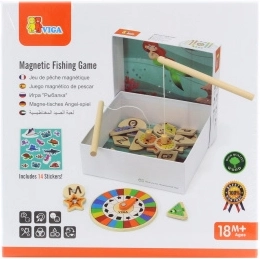 Jeu de pêche magnétique en bois VIGA