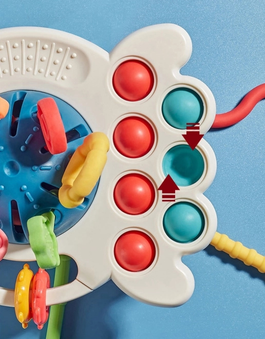 Jouet sensoriel Montessori hochet pour bébés dès 0 an