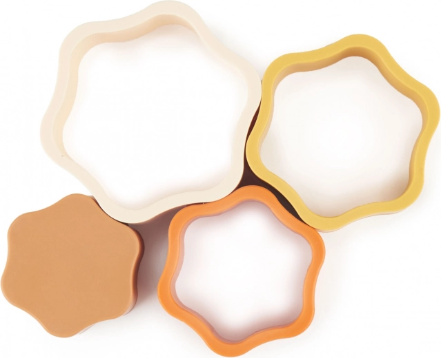 Forme astucieuse et empilage facile