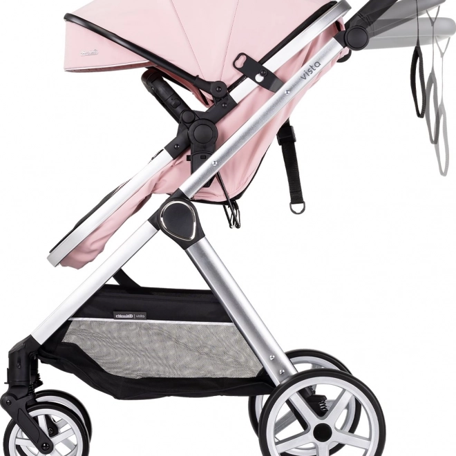 Poussette Chipolino Vista 2v1 Marshmallow Rose