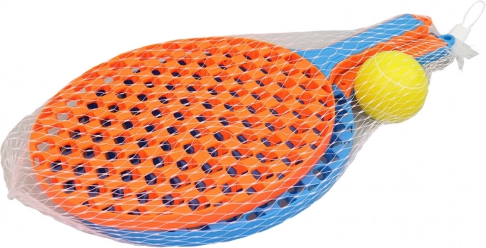 Raquettes en plastique avec balle pour enfants