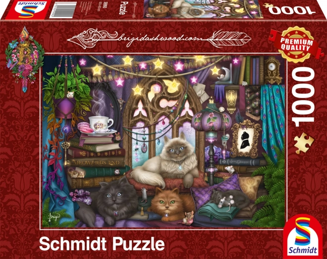 Puzzle Chats et Canapé 1000 pièces