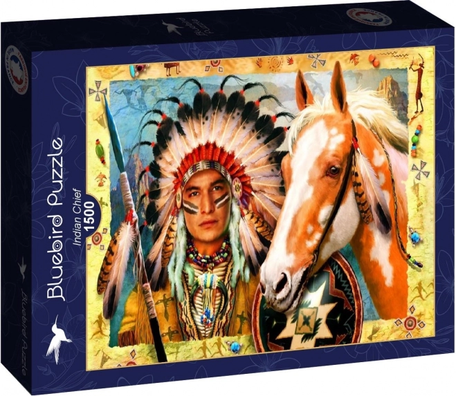 Puzzle Chef Indien 1500 Pièces de Bluebird