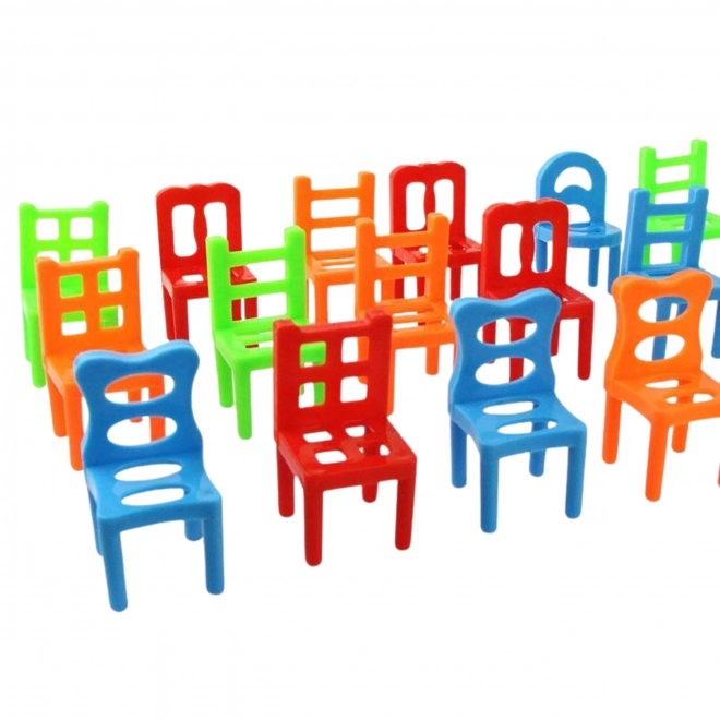 Jeu d'adresse Woopie Chaises en Équilibre