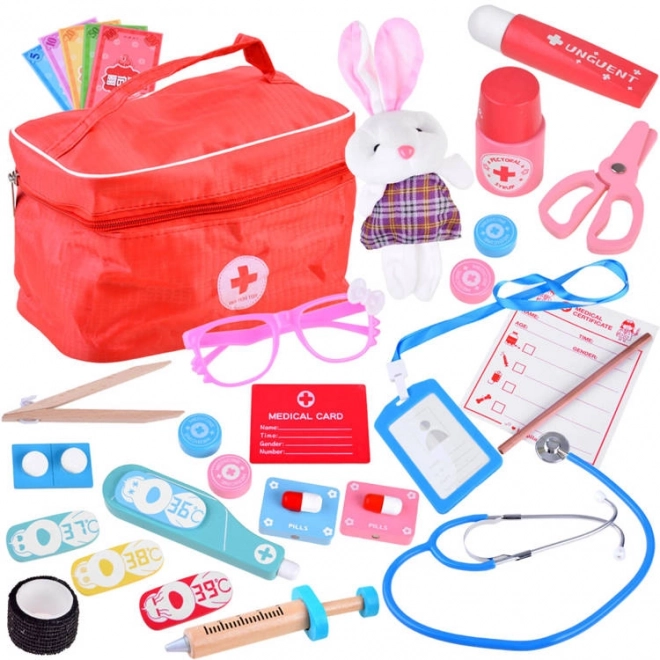 Ensemble médical en bois pour enfants