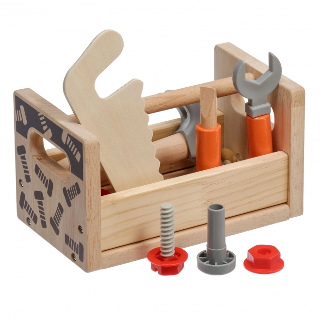 Lucy & Leo Grand charpentier - ensemble en bois d'outils avec établi