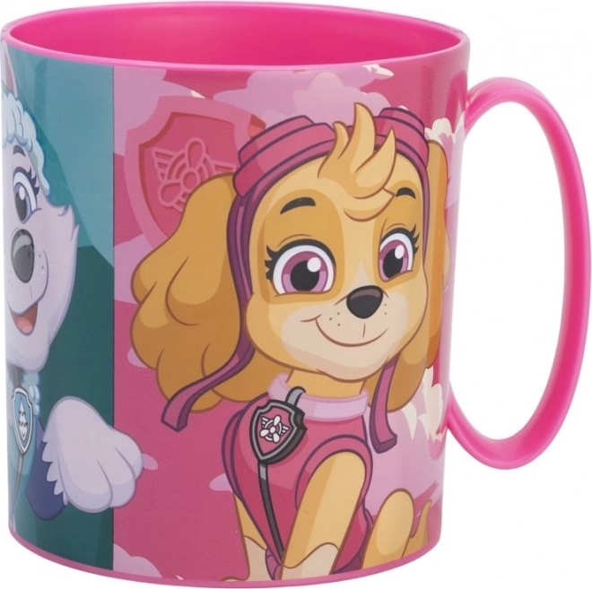 Tasse en plastique 390 ml PAW PATROL – rose