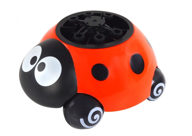 Bulle de savon Coccinelle à roulettes avec éclairage