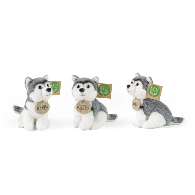 Chien en peluche assis 13 cm ECO-FRIENDLY