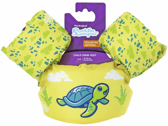 Gilet de bain enfant Bestway avec impression de tortue