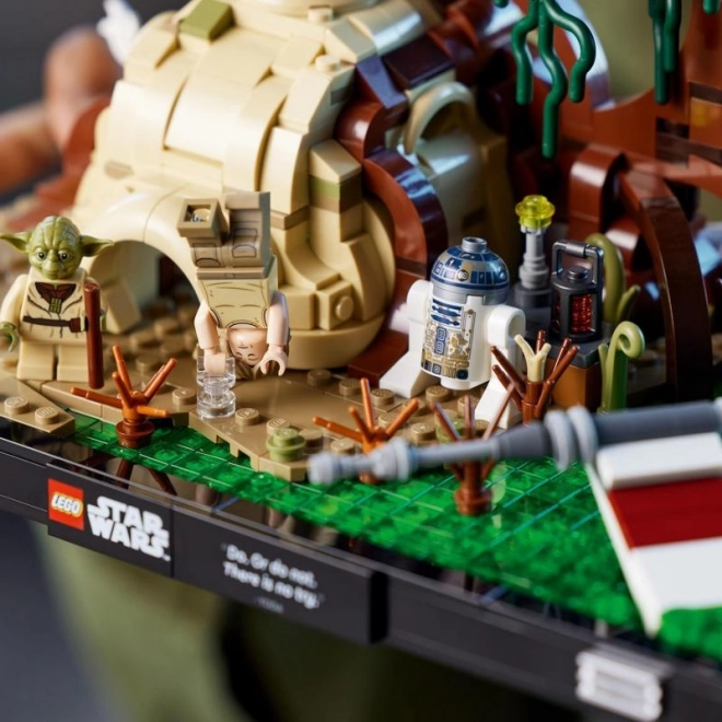 Entraînement Jedi sur la planète Dagobah – Diorama LEGO Star Wars