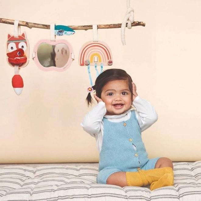 Lilliputiens - Jouets suspendus en bois Renard Alice 9 mois+