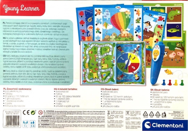 CLEMENTONI Jeu éducatif : Mon stylo interactif 1000 quiz