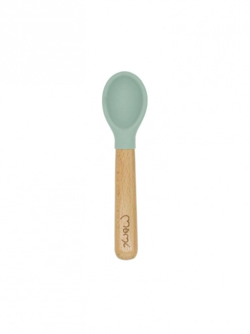 Set de table en silicone pour enfants MoMi AMI vert
