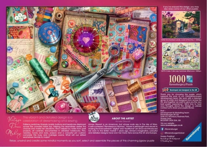 Puzzle Ravensburger Haute couture 1000 pièces