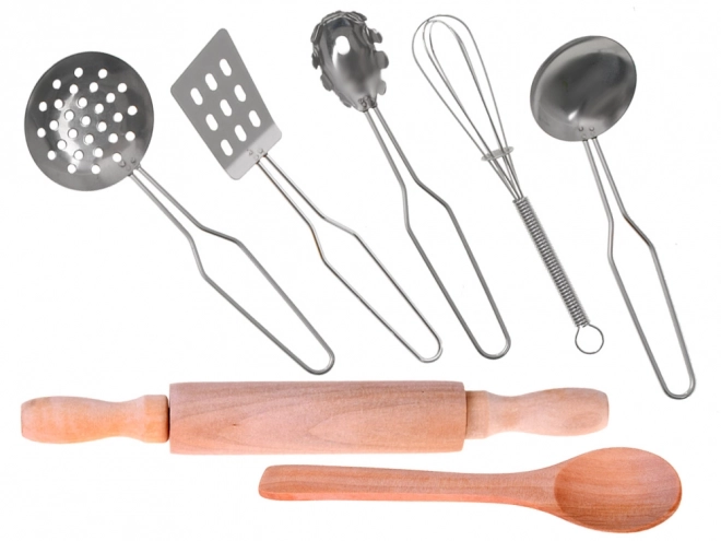 Ensemble de cuisine avec toque et accessoires