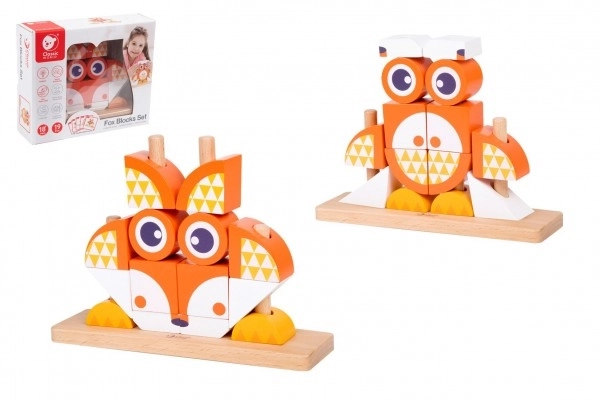 Puzzle en bois - Renard