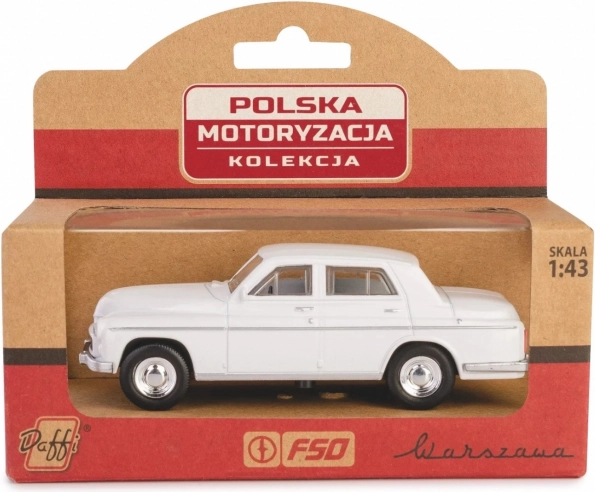 Modèle de collection FSO Warszawa 223 – blanc