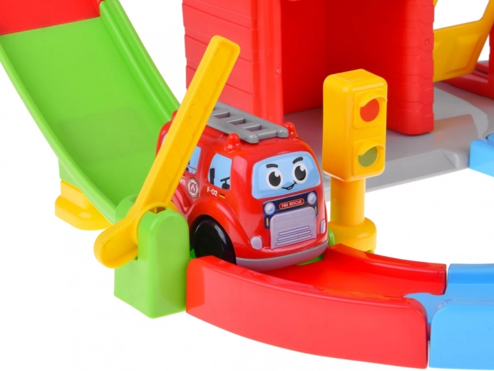 Barrière et feu tricolore pour un jeu plus réaliste