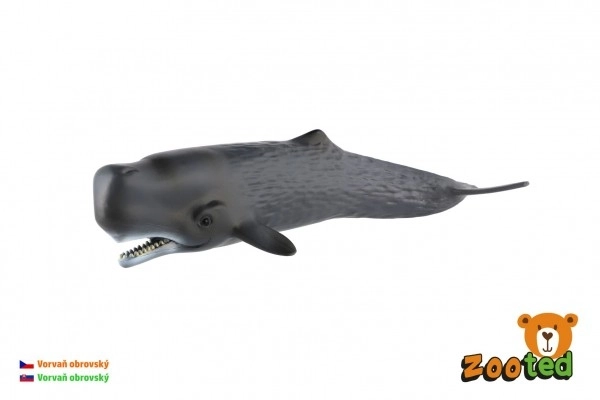 Modèle réaliste de cachalot géant 24 cm