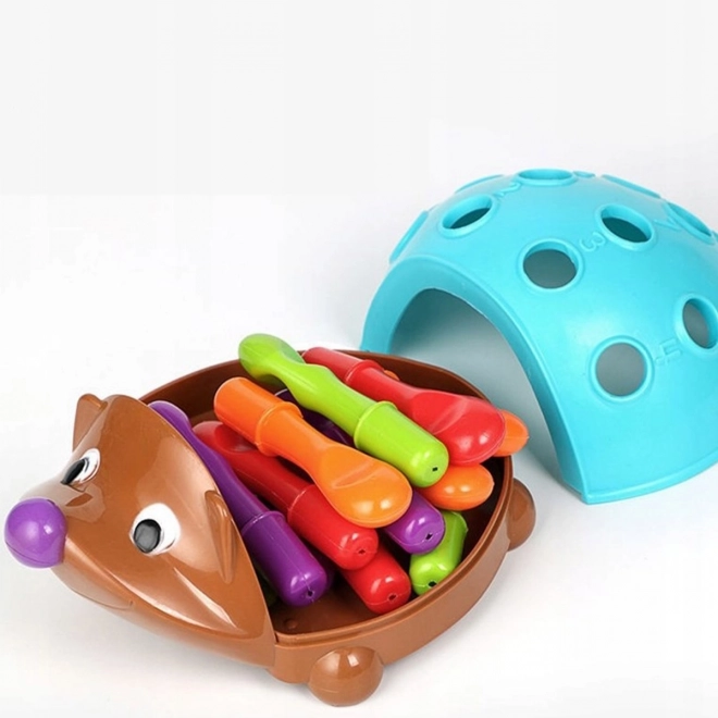 Woopie jeu éducatif hérisson trieur Montessori 4 en 1