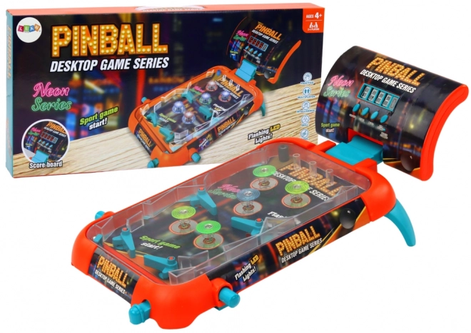 Jeu de flipper pour la dextérité avec lumières LED et sons