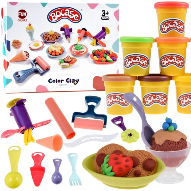 Douce boîte du petit pâtissier – pâte à modeler et emporte‑pièces