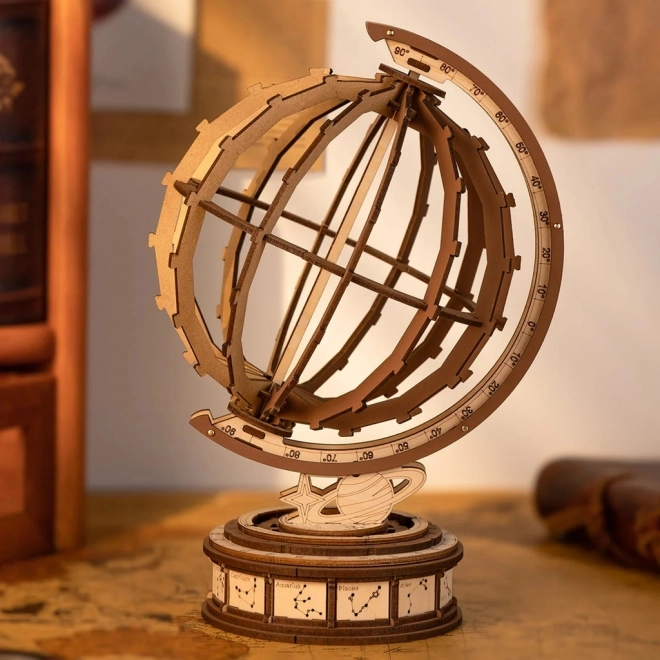 Puzzle en bois 3D Rolife Globe