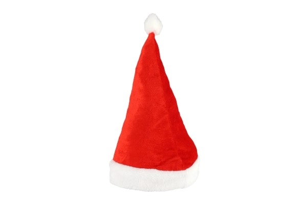 Bonnet de Noël pour adultes tissu diamètre 29 cm sur une carte de carnaval