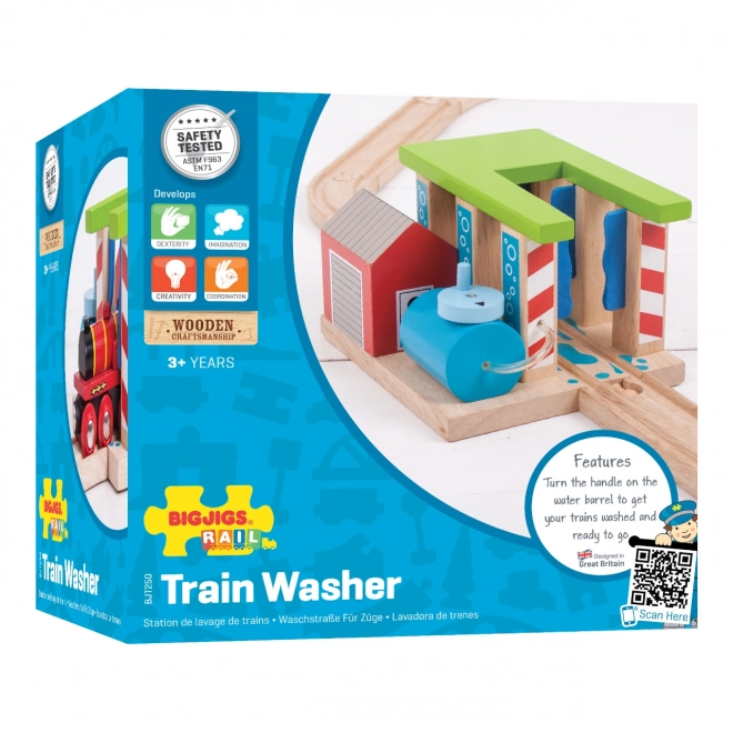 Station de lavage pour trains