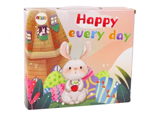 Ensemble de Jouets Fidget de Pâques Sac Lapin