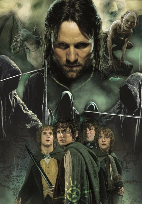 Puzzle 1000 pièces Le Seigneur des Anneaux