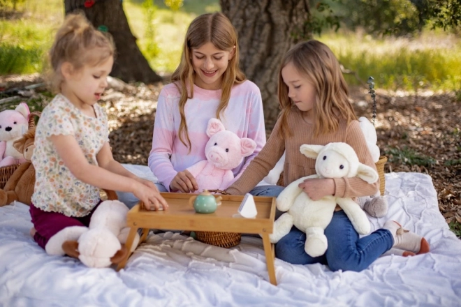 Agneau en peluche