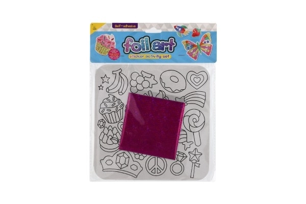 Ensemble créatif de magie avec des images brillantes en feuille dans un sachet 22x27cm
