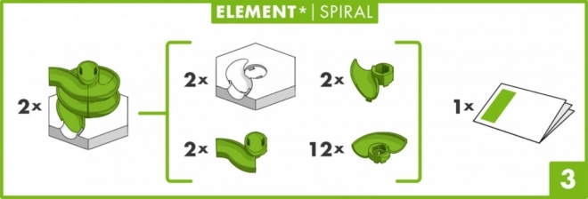 Accessoire en spirale Gravitrax